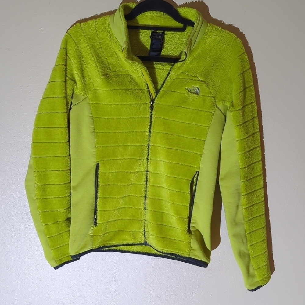 The North Face Women's Bright Green Ski Jacket - Picture 4 of 10
